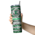 customized-eastern-michigan-eagles-patterned-waves-green-skinny-tumbler-best-selling.webp