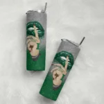 customized-eastern-michigan-eagles-sparkle-lips-green-skinny-tumbler-best-selling.webp