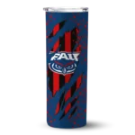 customized-florida-atlantic-owls-star-pop-blue-black-skinny-tumbler-best-selling.webp