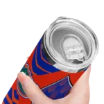 customized-florida-gators-camo-texture-blue-skinny-tumbler-best-selling.webp