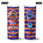 customized-florida-gators-patterned-waves-blue-skinny-tumbler-best-selling-2.webp