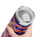customized-florida-gators-patterned-waves-blue-skinny-tumbler-best-selling-2.webp
