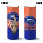 customized-florida-gators-sparkle-lips-blue-skinny-tumbler-best-selling.webp