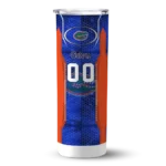 customized-florida-gators-stacked-diamond-blue-skinny-tumbler-best-selling-1.webp