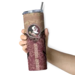 customized-florida-state-seminoles-spiral-burst-print-garnet-skinny-tumbler-best-selling.webp