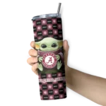 customized-florida-state-seminoles-yoda-cozy-garnet-black-skinny-tumbler-best-selling.webp
