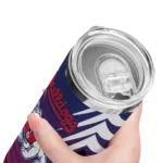 customized-fresno-state-bulldogs-chevron-stripes-red-skinny-tumbler-best-selling.webp