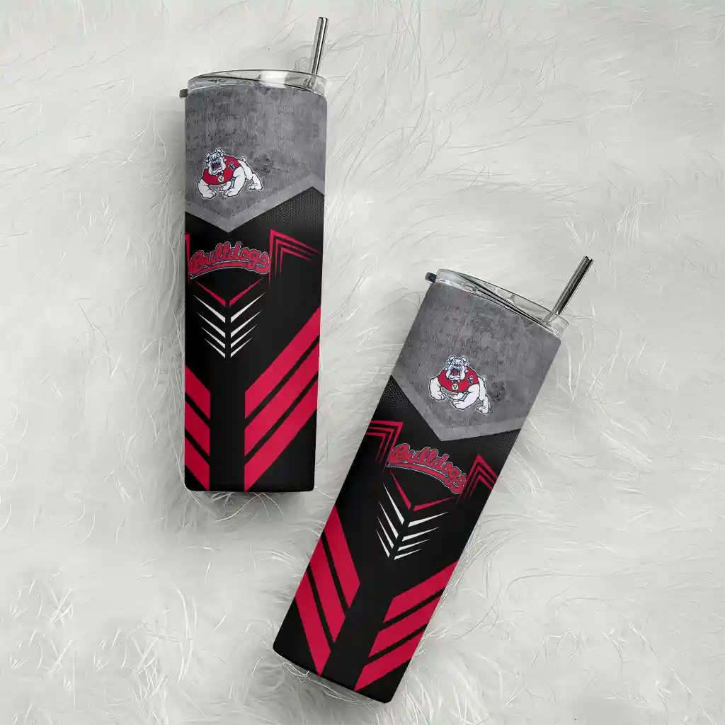 customized-fresno-state-bulldogs-hexagon-honeycomb-red-black-skinny-tumbler-top-rated.webp