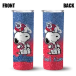 customized-fresno-state-bulldogs-snoopy-attitude-red-skinny-tumbler-best-selling.webp