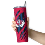 customized-fresno-state-bulldogs-star-pop-red-black-skinny-tumbler-best-selling.webp