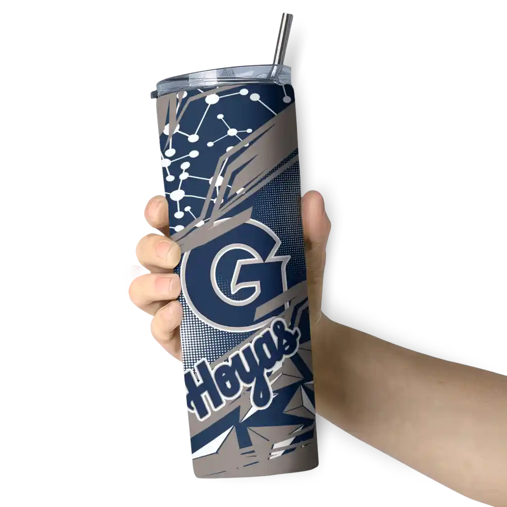 customized-georgetown-hoyas-helmet-clash-blue-skinny-tumbler-premium-grade.webp