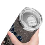 customized georgetown hoyas kiss band grey skinny tumbler best selling 1 2.webp