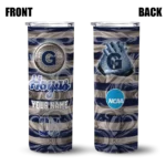 customized-georgetown-hoyas-patterned-waves-blue-skinny-tumbler-best-selling-1.webp