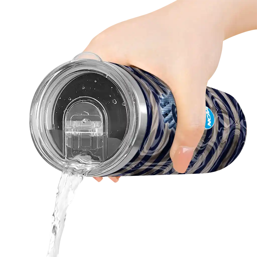 customized-georgetown-hoyas-patterned-waves-blue-skinny-tumbler-latest-model.webp