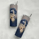 customized georgetown hoyas sparkle lips blue skinny tumbler best selling 1 3.webp