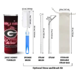 customized-georgia-bulldogs-rose-romance-red-black-skinny-tumbler-best-selling.webp