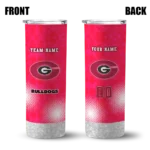 customized-georgia-bulldogs-starburst-tiles-red-skinny-tumbler-best-selling-1.webp