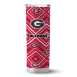 customized-georgia-bulldogs-zipper-leopard-red-skinny-tumbler-best-selling.webp