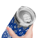 customized-georgia-state-panthers-camo-streak-blue-skinny-tumbler-best-selling.webp