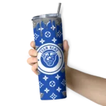 customized-georgia-state-panthers-camo-streak-blue-skinny-tumbler-best-selling.webp