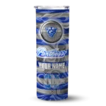 customized-georgia-state-panthers-patterned-waves-blue-skinny-tumbler-best-selling.webp
