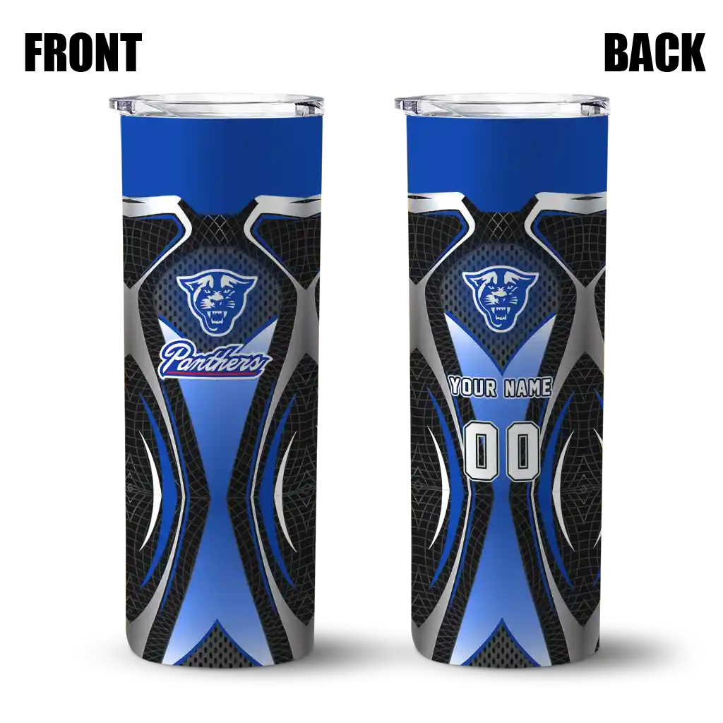 customized-georgia-state-panthers-superman-emblem-blue-black-skinny-tumbler-fashion-forward.webp