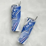 customized-georgia-state-panthers-web-stripes-blue-white-skinny-tumbler-best-selling.webp