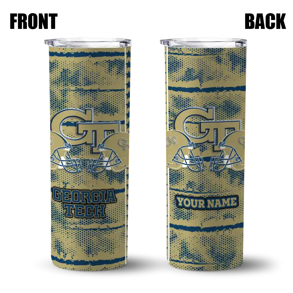 customized-georgia-tech-yellow-jackets-chevron-patch-gold-skinny-tumbler-fashion-forward.webp