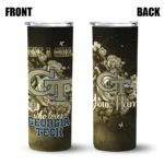 customized-georgia-tech-yellow-jackets-rose-romance-gold-black-skinny-tumbler-best-selling-1-1.webp