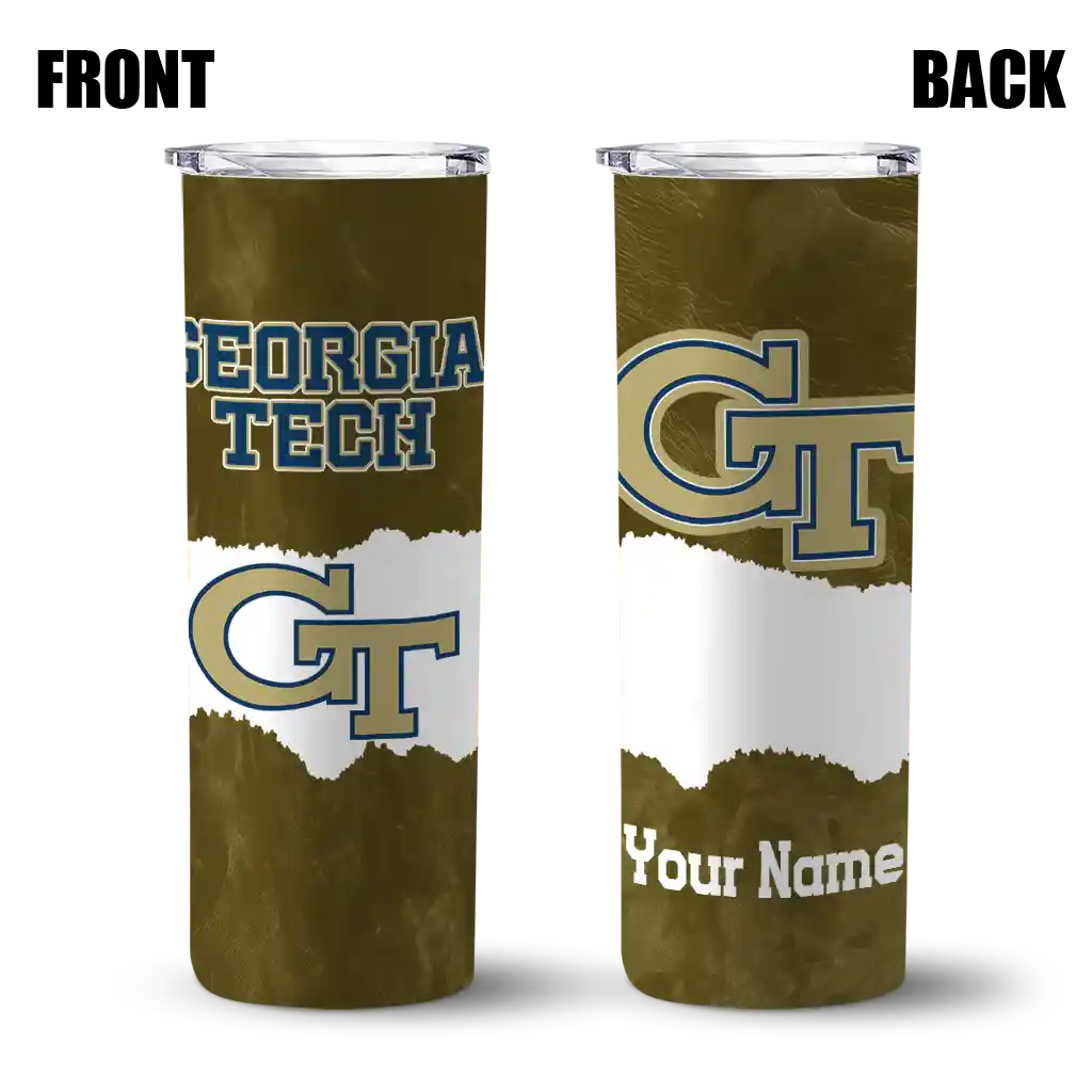 customized-georgia-tech-yellow-jackets-torn-band-gold-white-skinny-tumbler-fashion-forward.webp