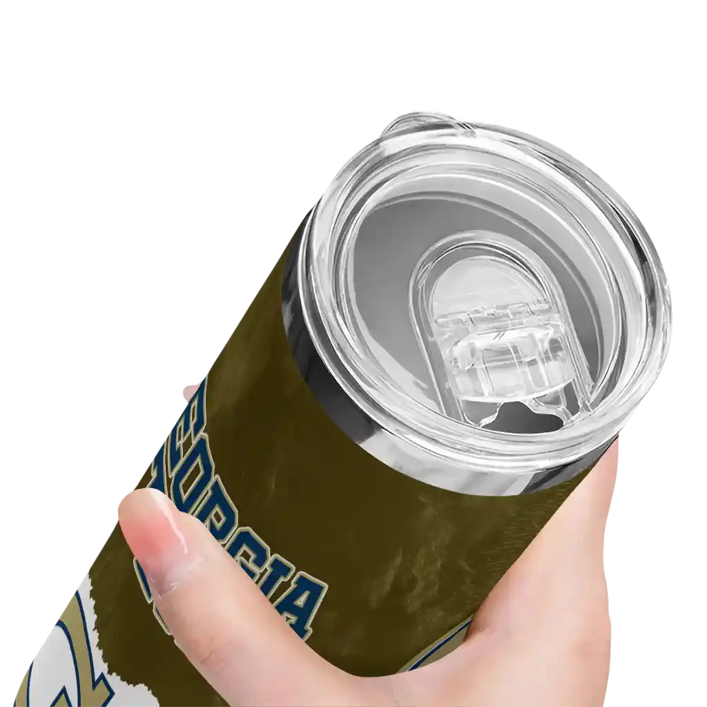 customized-georgia-tech-yellow-jackets-torn-band-gold-white-skinny-tumbler-high-quality.webp