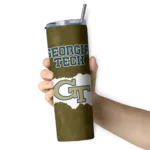 customized-georgia-tech-yellow-jackets-torn-band-gold-white-skinny-tumbler-best-selling-1.webp