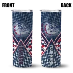 customized-gonzaga-bulldogs-monogram-burst-blue-white-skinny-tumbler-best-selling.webp