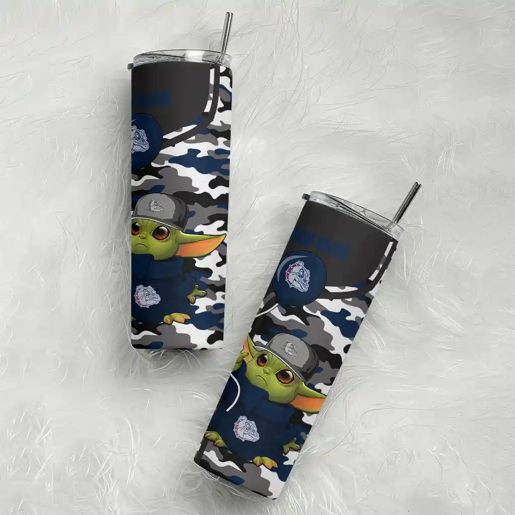 customized-gonzaga-bulldogs-yoda-camo-blue-black-skinny-tumbler-top-rated.webp