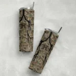 customized-hawaii-rainbow-warriors-antler-flow-camo-skinny-tumbler-best-selling-2.webp