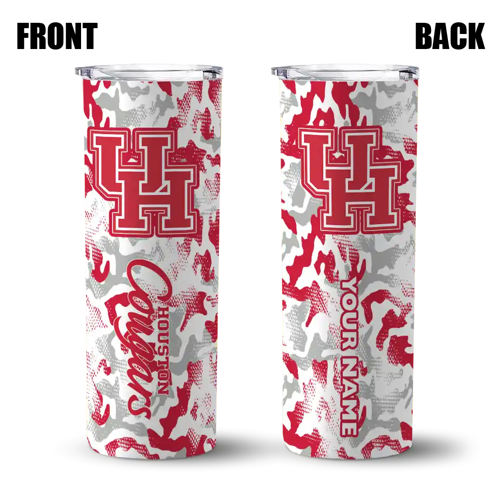 customized-houston-cougars-claw-marks-red-white-skinny-tumbler-fashion-forward.webp