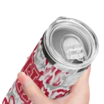 customized-houston-cougars-claw-marks-red-white-skinny-tumbler-best-selling.webp