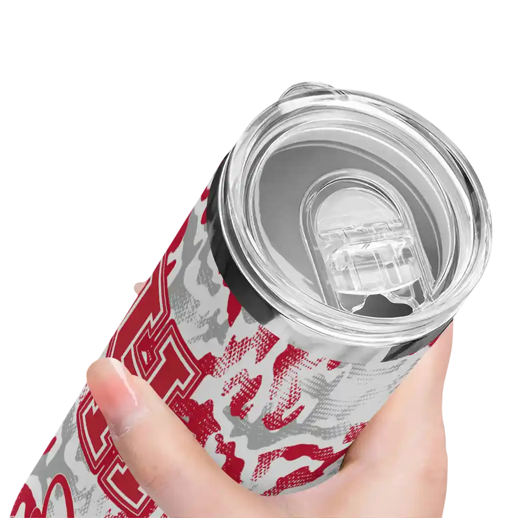 customized-houston-cougars-claw-marks-red-white-skinny-tumbler-high-quality.webp
