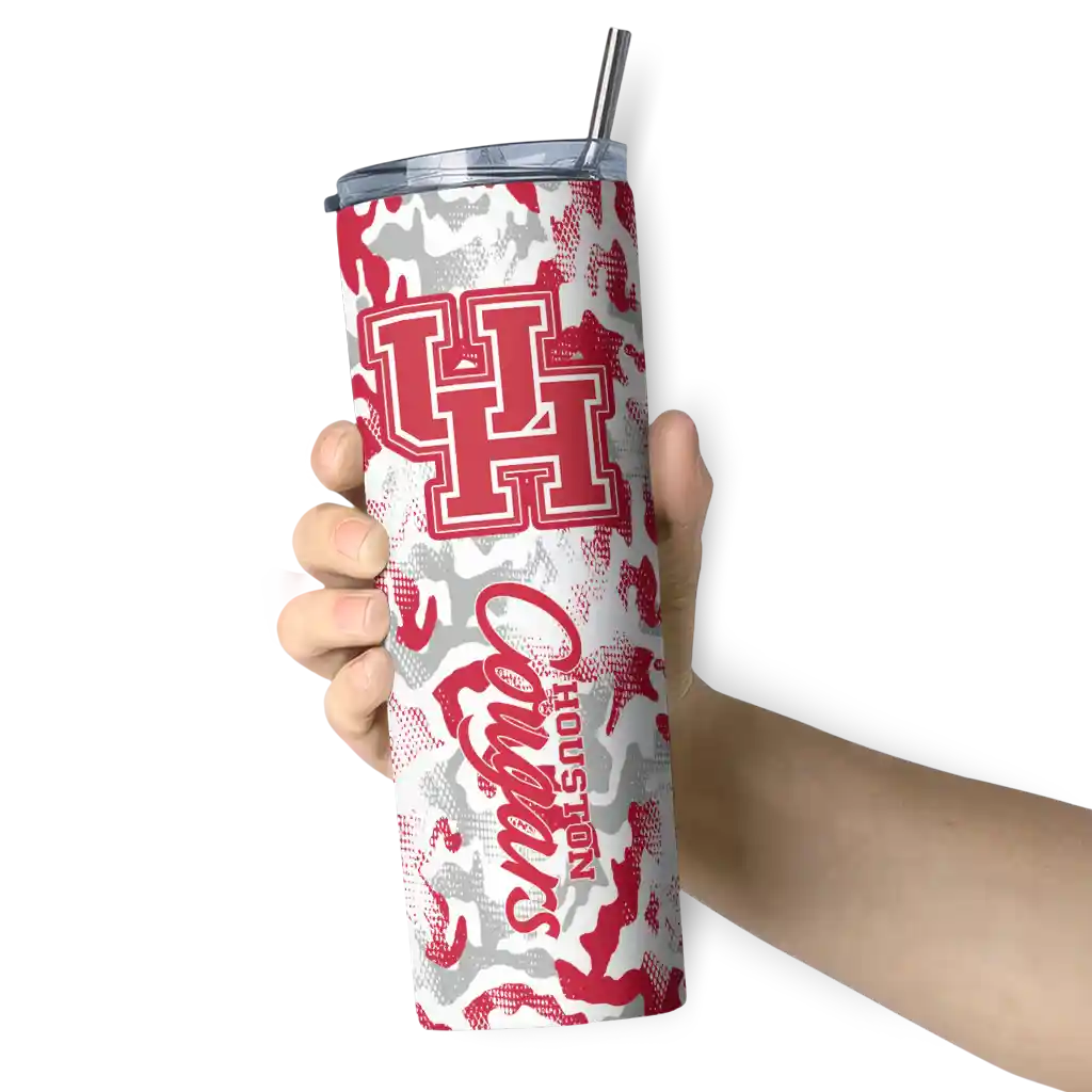 customized-houston-cougars-claw-marks-red-white-skinny-tumbler-premium-grade.webp