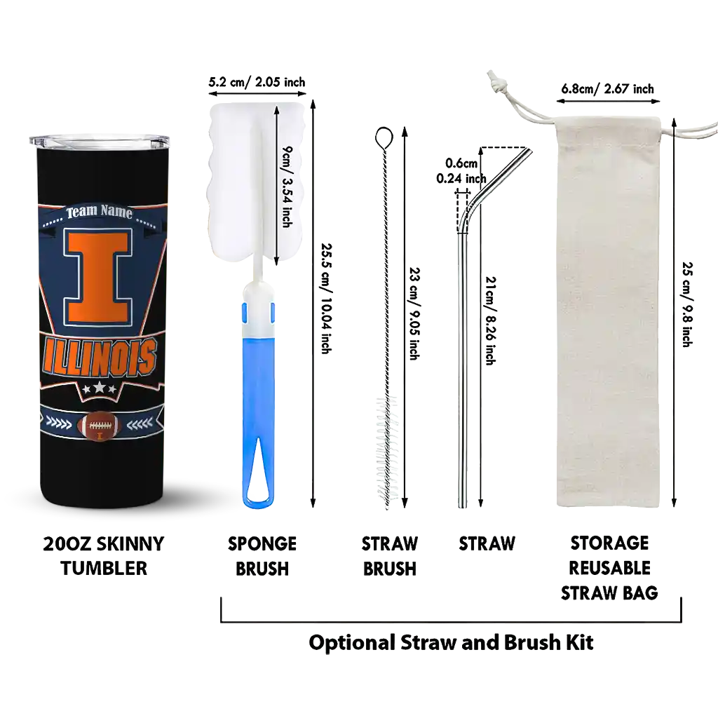 customized-illinois-fighting-illini-helmet-belt-blue-black-skinny-tumbler-new-arrival.webp