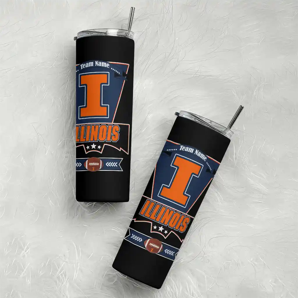 customized-illinois-fighting-illini-helmet-belt-blue-black-skinny-tumbler-top-rated.webp