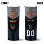 customized-illinois-fighting-illini-hexagon-honeycomb-blue-black-skinny-tumbler-best-selling.webp