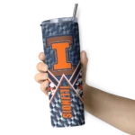 customized-illinois-fighting-illini-monogram-burst-blue-white-skinny-tumbler-best-selling.webp