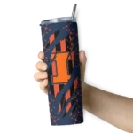 customized-illinois-fighting-illini-star-pop-blue-black-skinny-tumbler-best-selling.webp