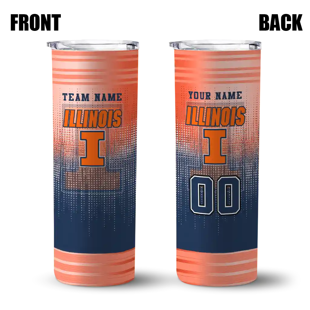 customized-illinois-fighting-illini-swirl-texture-blue-skinny-tumbler-fashion-forward.webp