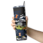 customized-illinois-fighting-illini-yoda-camo-blue-black-skinny-tumbler-best-selling-2.webp