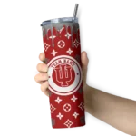 customized-indiana-hoosiers-camo-streak-red-skinny-tumbler-best-selling.webp