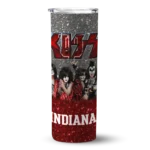 customized-indiana-hoosiers-kiss-band-cream-skinny-tumbler-best-selling.webp