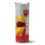 customized-indiana-hoosiers-winnie-the-pooh-red-gray-skinny-tumbler-best-selling.webp