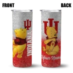 customized-indiana-hoosiers-winnie-the-pooh-red-gray-skinny-tumbler-best-selling.webp